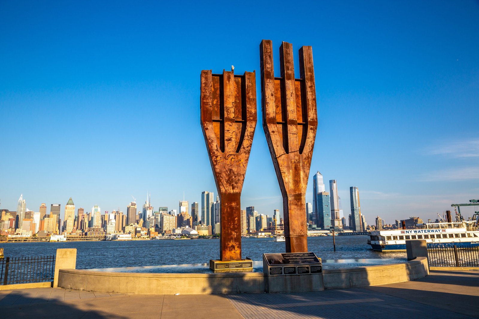 9/11 memorial park Weehawken