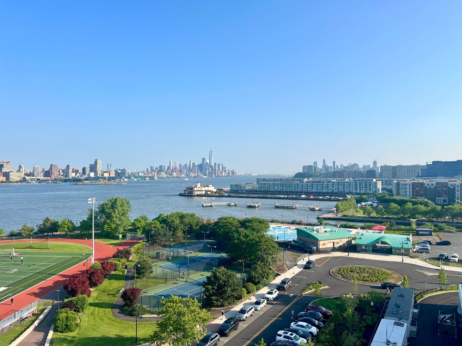 waterfront park and recreation Weehawken, NJ
